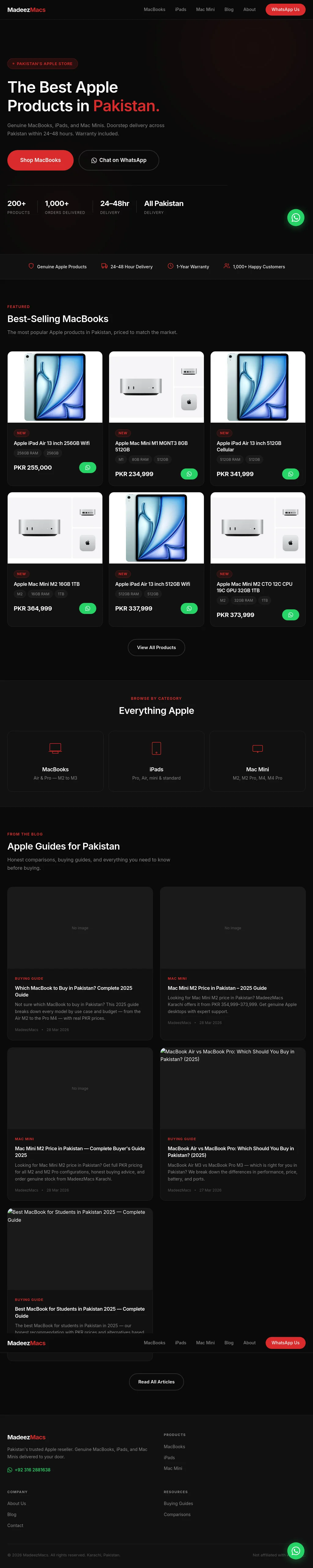 MadeezMacs — Homepage